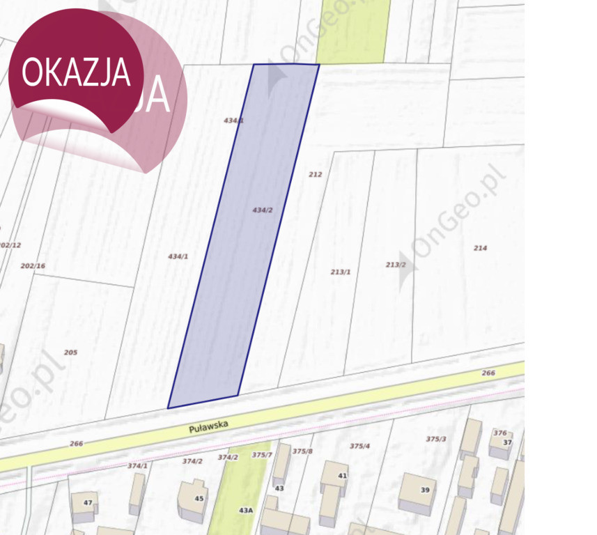 Działka Sprzedaż Klikawa